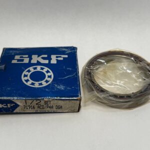 Super Precision Angular Contact Ball Bearing - Straight Bore, 80 mm ID, 110 mm OD, 16 mm Width, Open, 25° Contact Angle, Universal Pairing, Light Preload.