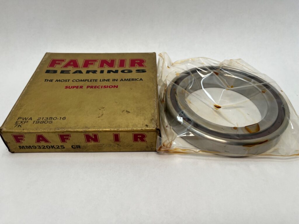 Fafnir MM9320K25CR Bearing 95mmx5-5/8″x7/8″ MM 9320 K25 CR PWA-21350-16 USA