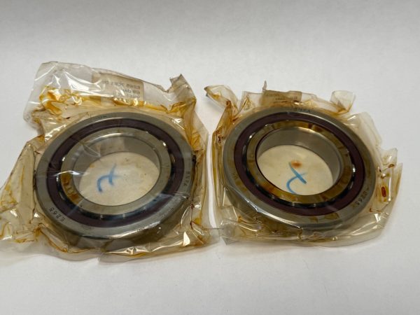 Super Precision Angular Contact Ball Bearing – Straight Bore, 65 mm ID, 120 mm OD, 23 mm Width, Open, 15° Contact Angle, Universal Pairing.