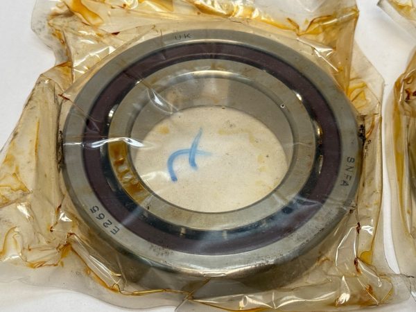 Super Precision Angular Contact Ball Bearing – Straight Bore, 65 mm ID, 120 mm OD, 23 mm Width, Open, 15° Contact Angle, Universal Pairing.