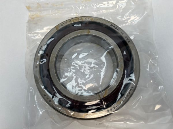 Angular Contact Ball Bearing – 85 mm ID, 150 mm OD, 28 mm Width, Open, 15° Contact Angle.