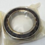 Angular contact bearings – 65 mm ID, 100 mm OD, 18 mm Width, Open, 15°, Light preload.