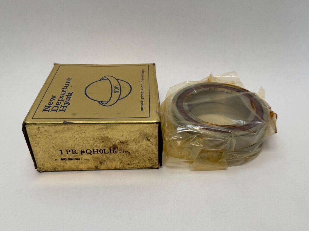 Angular Contact Bearing – 80 mm ID, 125 mm OD, 22 mm Width, Open, 25°.