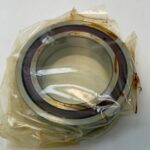 Angular Contact Bearing – 80 mm ID, 125 mm OD, 22 mm Width, Open, 25°.