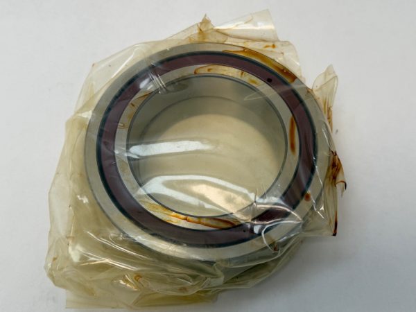 Angular Contact Bearing – 80 mm ID, 125 mm OD, 22 mm Width, Open, 25°.