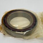Angular Contact Bearing – 80 mm ID, 125 mm OD, 22 mm Width, Open, 25°.