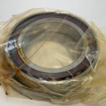 Angular Contact Bearing – 80 mm ID, 125 mm OD, 22 mm Width, Open, 25°.