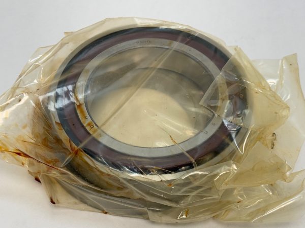 Angular Contact Bearing – 80 mm ID, 125 mm OD, 22 mm Width, Open, 25°.