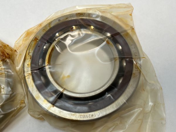 Angular contact bearings – 65 mm ID, 120 mm OD, 23 mm Width, Open, 15°, Light preload.