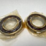 Angular contact bearings – 65 mm ID, 120 mm OD, 23 mm Width, Open, 15°, Light preload.