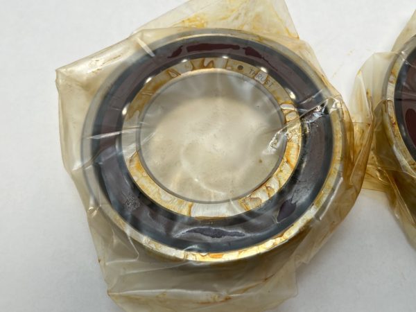 Angular contact bearings – 65 mm ID, 120 mm OD, 23 mm Width, Open, 15°, Light preload.