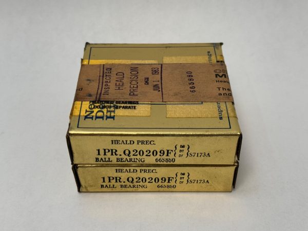 NDH Q20209FDTS Flange Angular Bearing 7209 Q-20209-F-DTS 45x85x19 mm