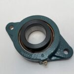 Flange Mount Bearing – 2 Bolt, 1-15/16 in Bore, Cast Iron Housing, Intermediate Duty, Eccentric Collar Locking.