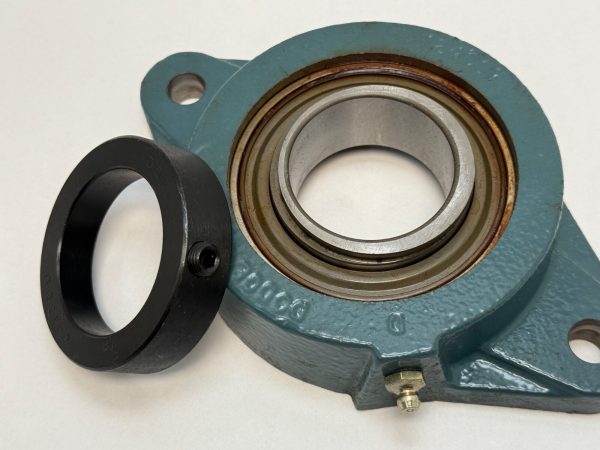 Flange Mount Bearing – 2 Bolt, 1-15/16 in Bore, Cast Iron Housing, Intermediate Duty, Eccentric Collar Locking.