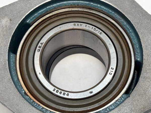 Flange Mount Bearing – 2 Bolt, 1-15/16 in Bore, Cast Iron Housing, Intermediate Duty, Eccentric Collar Locking.