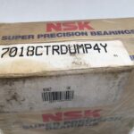 NSK 7018CTRDUMP4Y Bearing 90x140x24 mm 7018-CTR-DUM-P4Y ABEC7 England 2 pcs