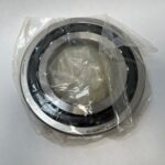 Angular Contact Ball Bearing – Straight Bore, 100 mm ID, 180 mm OD, 34 mm Width, Open, 15° Contact Angle.