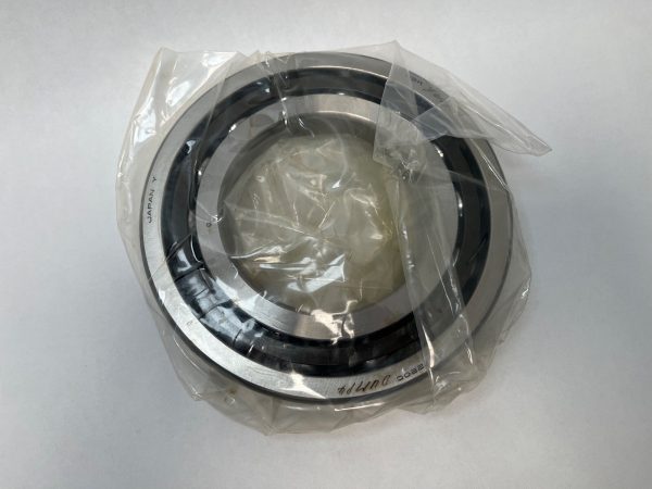 Angular Contact Ball Bearing – Straight Bore, 100 mm ID, 180 mm OD, 34 mm Width, Open, 15° Contact Angle.