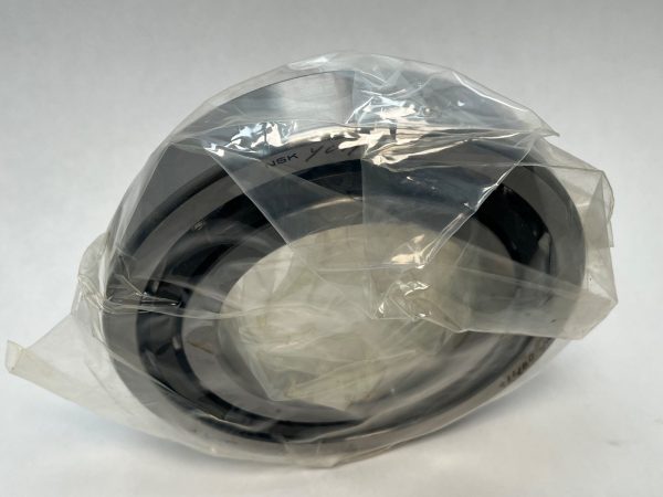 Angular Contact Ball Bearing – Straight Bore, 100 mm ID, 180 mm OD, 34 mm Width, Open, 15° Contact Angle.