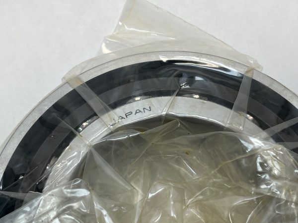 Angular Contact Ball Bearing – Straight Bore, 100 mm ID, 180 mm OD, 34 mm Width, Open, 15° Contact Angle.