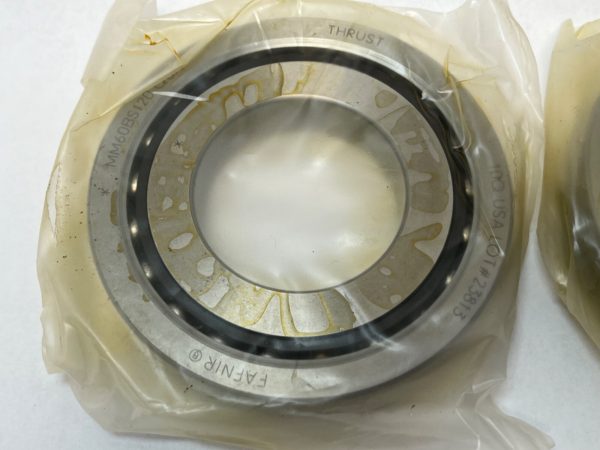 Angular Contact Bearing – 60 mm ID, 120 mm OD, Open, 60° Contact Angle