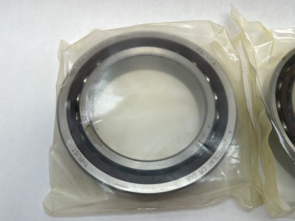 Angular Contact Ball Bearing – 80 mm ID, 125 mm OD, 22 mm Width, Open, 15° Contact Angle, Light Preload.