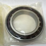 Angular Contact Ball Bearing – 80 mm ID, 125 mm OD, 22 mm Width, Open, 15° Contact Angle, Light Preload.