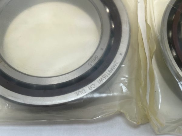 Angular Contact Ball Bearing – 80 mm ID, 125 mm OD, 22 mm Width, Open, 15° Contact Angle, Light Preload.