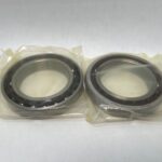 Angular Contact Ball Bearing – 80 mm ID, 125 mm OD, 22 mm Width, Open, 15° Contact Angle, Light Preload.
