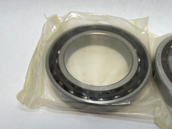 Angular Contact Ball Bearing – 80 mm ID, 125 mm OD, 22 mm Width, Open, 15° Contact Angle, Light Preload.