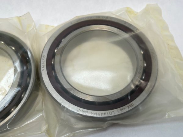 Angular Contact Ball Bearing – 80 mm ID, 125 mm OD, 22 mm Width, Open, 15° Contact Angle, Light Preload.