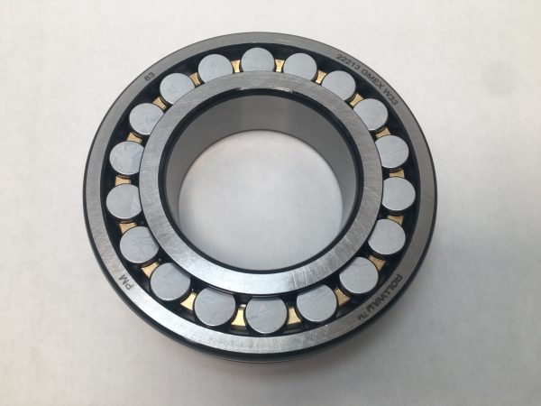 Spherical Roller Bearing – Straight Bore, 65 mm ID, 120 mm OD, 31 mm Width, Open, Machined Brass Cage.