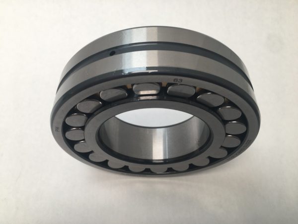 Spherical Roller Bearing – Straight Bore, 65 mm ID, 120 mm OD, 31 mm Width, Open, Machined Brass Cage.