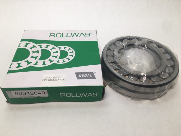 Spherical Roller Bearing – Straight Bore, 65 mm ID, 120 mm OD, 31 mm Width, Open, Machined Brass Cage.