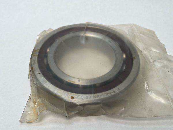 Angular Contact Ball Bearing – Straight Bore, 70 mm ID, 125 mm OD, 24 mm Width, Open, 25° Contact Angle, Light Preload.