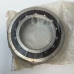 Angular Contact Ball Bearing – Straight Bore, 70 mm ID, 125 mm OD, 24 mm Width, Open, 25° Contact Angle, Light Preload.