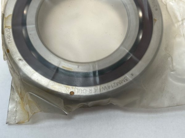 Angular Contact Ball Bearing – Straight Bore, 70 mm ID, 125 mm OD, 24 mm Width, Open, 25° Contact Angle, Light Preload.