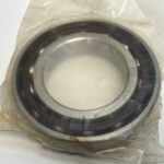 Angular Contact Ball Bearing – Straight Bore, 70 mm ID, 125 mm OD, 24 mm Width, Open, 25° Contact Angle, Light Preload.