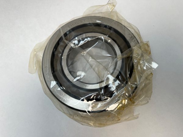 Angular Contact Ball Bearing – 65 mm ID, 140 mm OD, 33 mm Width, Open, 40° Contact Angle.