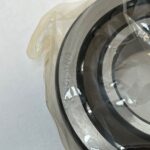 Angular Contact Ball Bearing – 65 mm ID, 140 mm OD, 33 mm Width, Open, 40° Contact Angle.