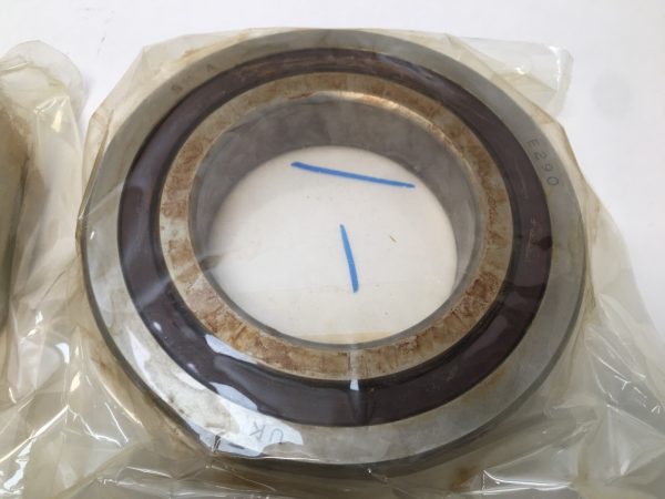Angular Contact Bearing – 90 mm ID, 160 mm OD, 30 mm Width, Open, 15° Contact Angle