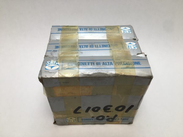 Angular Contact Ball Bearing – Straight Bore, 85 mm ID, 130 mm OD, 22 mm Width, Open, 15° Contact Angle.