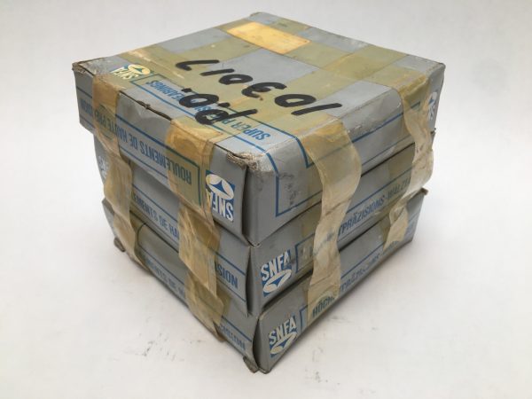 Angular Contact Ball Bearing – Straight Bore, 85 mm ID, 130 mm OD, 22 mm Width, Open, 15° Contact Angle.