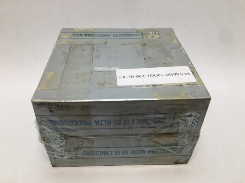 Angular contact bearings – 75 mm ID, 115 mm OD, 20 mm Width, Open, 15°, Heavy Preload.