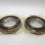 Angular contact bearings – 75 mm ID, 130 mm OD, 25 mm Width, Open, 15°, Light preload.
