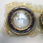 Angular contact bearings – 75 mm ID, 130 mm OD, 25 mm Width, Open, 15°, Light preload.