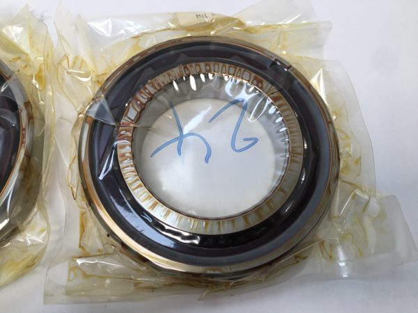 Angular contact bearings – 75 mm ID, 130 mm OD, 25 mm Width, Open, 15°, Light preload.