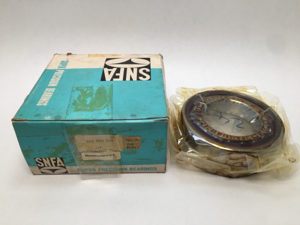 Angular contact bearings – 75 mm ID, 130 mm OD, 25 mm Width, Open, 15°, Light preload.