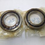 Angular contact bearings – 75 mm ID, 130 mm OD, 25 mm Width, Open, 15°, Light preload.