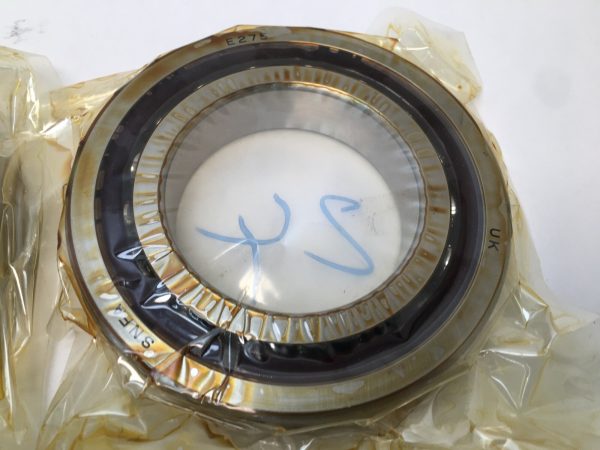 Angular contact bearings – 75 mm ID, 130 mm OD, 25 mm Width, Open, 15°, Light preload.